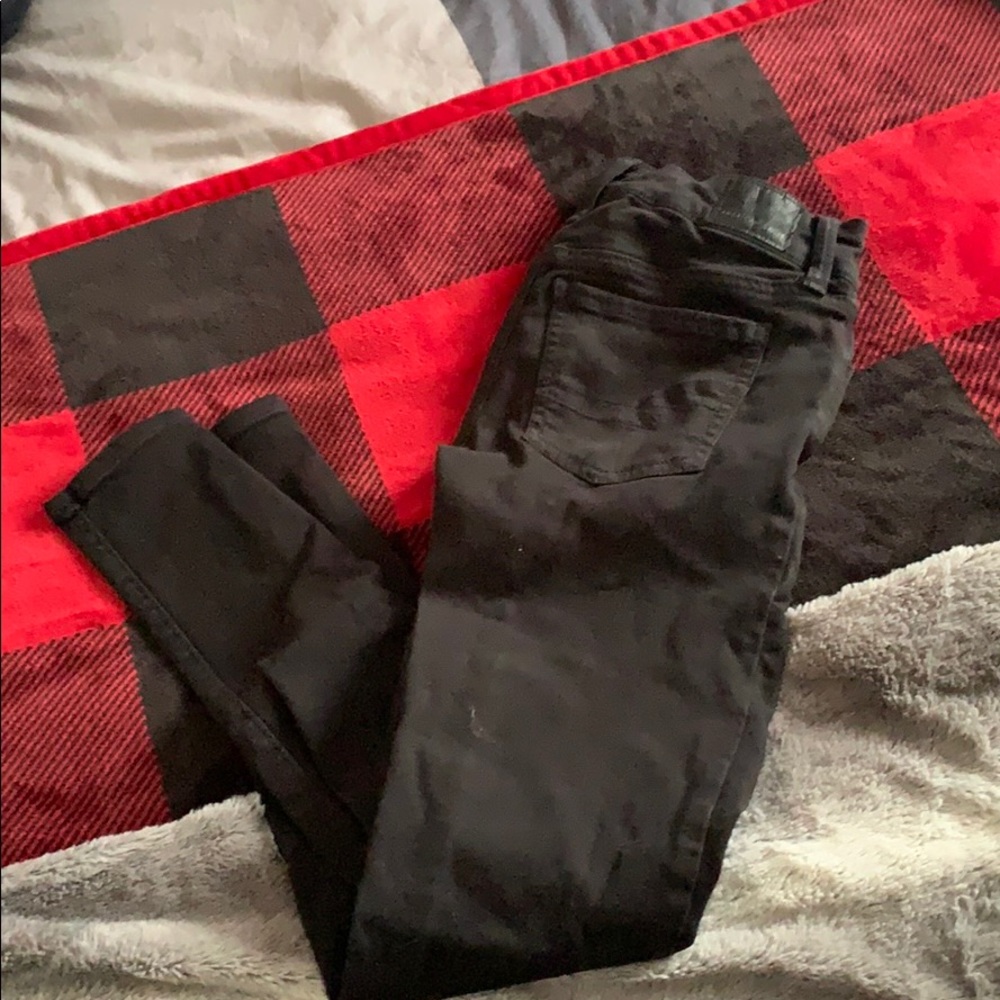 AE Black Ripped Jeans